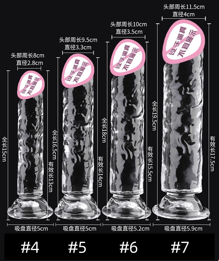 Transparent adult toys, erotic female products（A001）